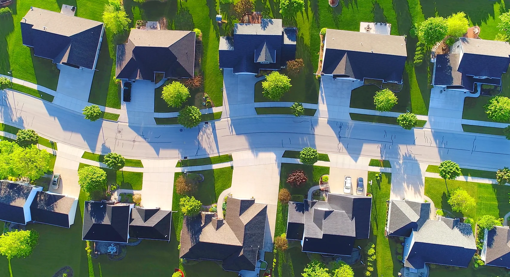 aerial-view-of-hilliard-oh-homes