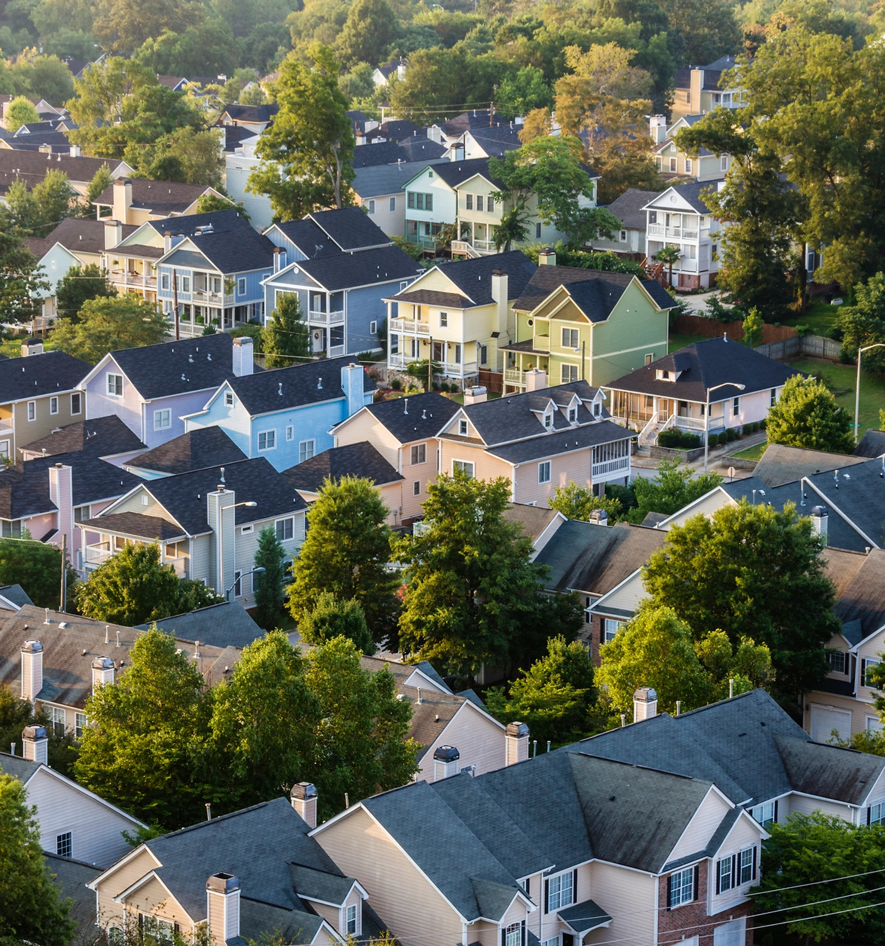 aerial-view-of-mildwood-tx-homes