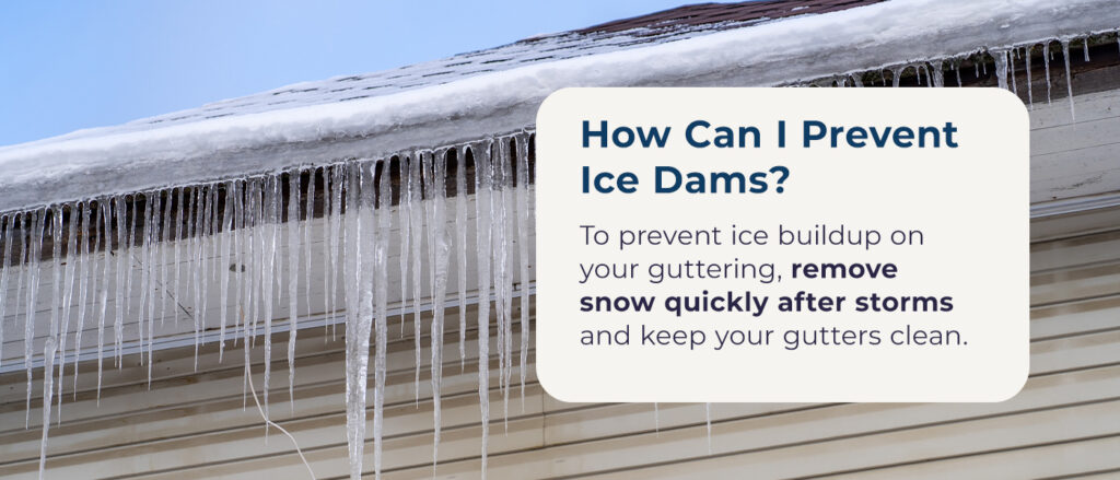 How Can I Prevent Ice Dams?